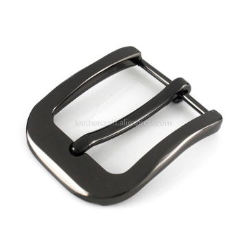 1pcs Metal 3cm Belt Buckle Casual Gun Black End Bar Heel bar Single Pin Belt Buckle Leather Craft Webbing fit for 27-29mm belt