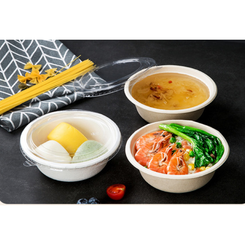 Suppliers for Biodegradable tableware Sugarcane Bagasse Round Bowl