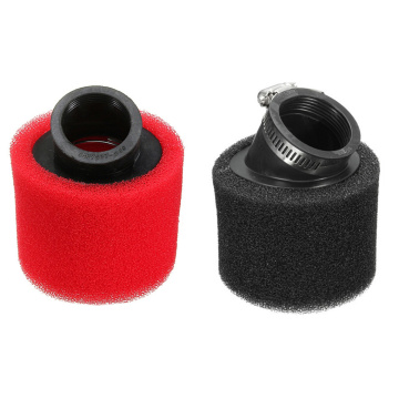 Air Filter Scooter Dirt Bike Motorcycle Motorbike Elbow Neck Foam Air Sponge Cleaner 35/38/42/45/48mm