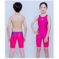 HXBY Kids Competitive Swimming One Piece Swimsuit Knee Boys Swimsuits Bathing Suit Swim Wear racing swimwear jammer trunks