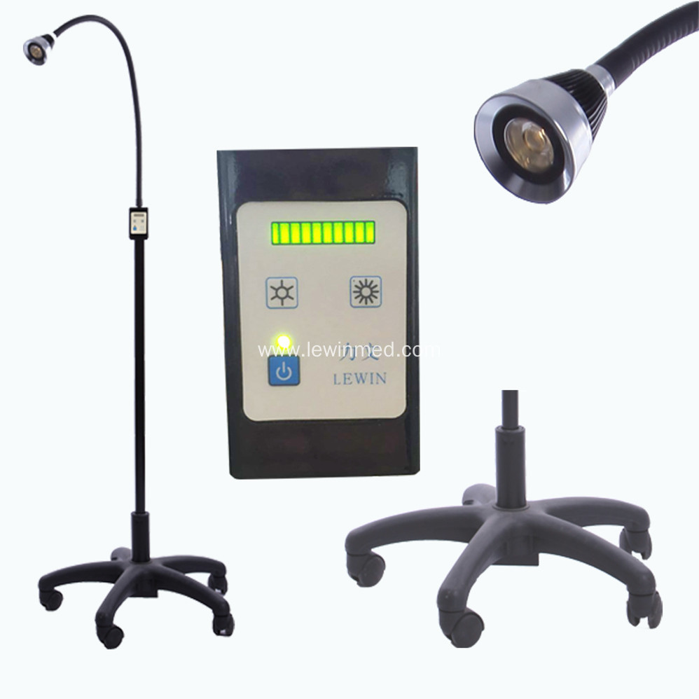 Black portable examination medical led light China Manufacturer