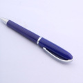 luxury High quality BAOER 516 Novel BLUE BallPoint Pen steel Strong metal ball point pen clip Stationery Office Supplies