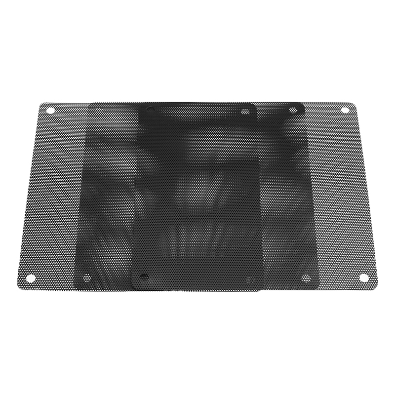 10pcs 140x140mm Computer Dustproof Cooler Fan Case Cover PVC Dust Filter Fan Cover Dustproof Accessories Computer Mesh