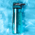 2020 New UZSPACE Water Bottle Shaker Portable Sport Plastic Cup Gym Kettle Men Female Student Outdoor Tour Drink Bottle BPA Free