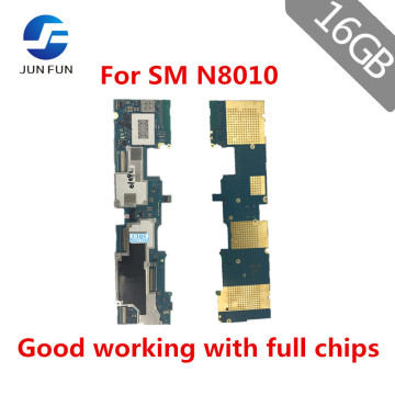JUN FUN 16GB Used unlocked motherboard for Samsung Galaxy Note 10.1 N8010 WIFI motherboard