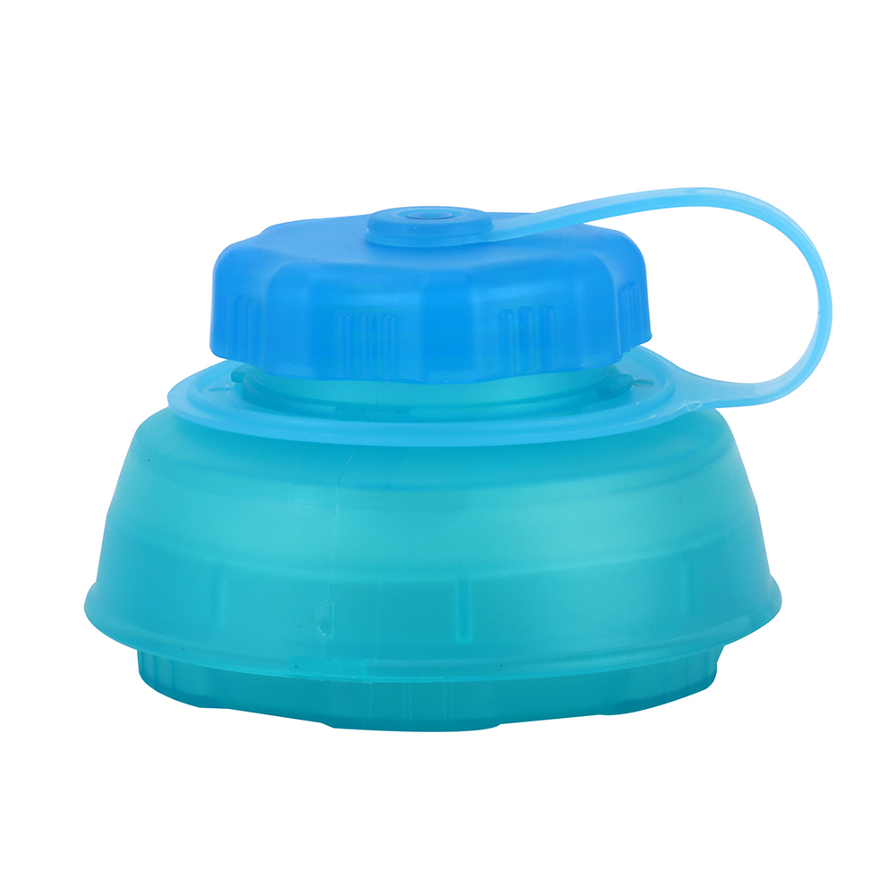 Collapsible Water Bottle 750ml Reusable Foldable Lightweight Compact for Cycling Backpacking Fishing Climbing Drinking Bottle