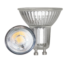 led 38° 5W cob glass dimmable spotlights gu10