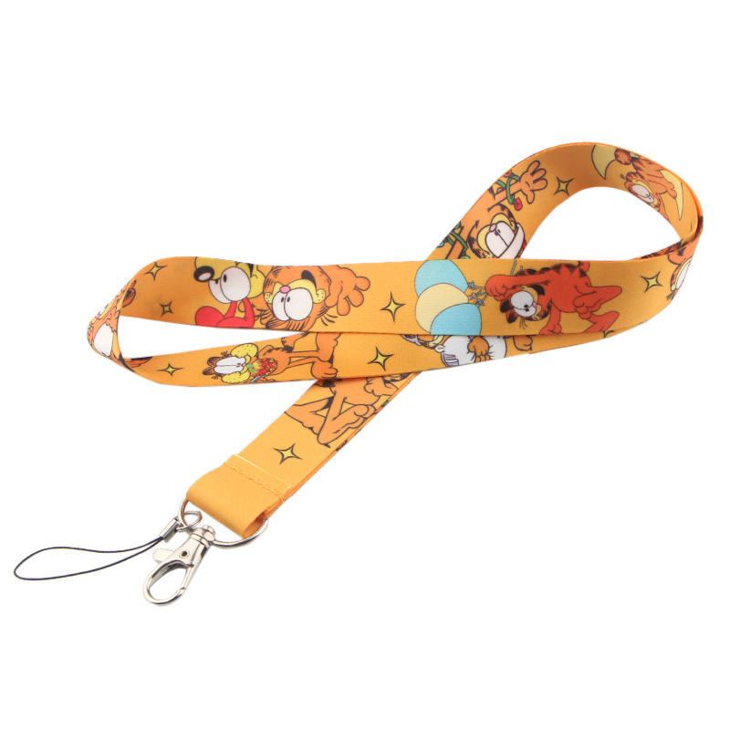 PC274 Cute Cat Lanyard Badge ID Lanyards Lanyard Neck Straps Chain Necklace Accessories