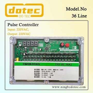 36 Lines Pulse Jet Valve Timer Sequential Controller