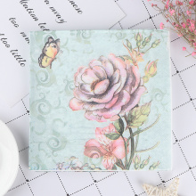 20PCS Napkins paper Decoupage Tissue Flowers Wedding Birthday DIY Decoration