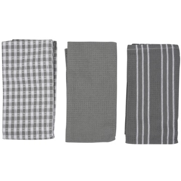 Classic Kitchen Towels, 100% Natural Cotton, The Best Tea Towels, Dish Cloth, Absorbent and Lint-Free, Machine Washable, 18 x 25