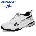 BONA New Designers Male Sneakers Running Shoes Men's Sport Shoes Outdoor Athletic Krasovki Tennis Shoes Man Jogging Shoes