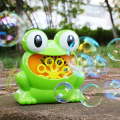 New Cute Frog Automatic Bubble Machine Blower Maker Party Summer Outdoor Toy for Kids Wholesale And Drop Shipping