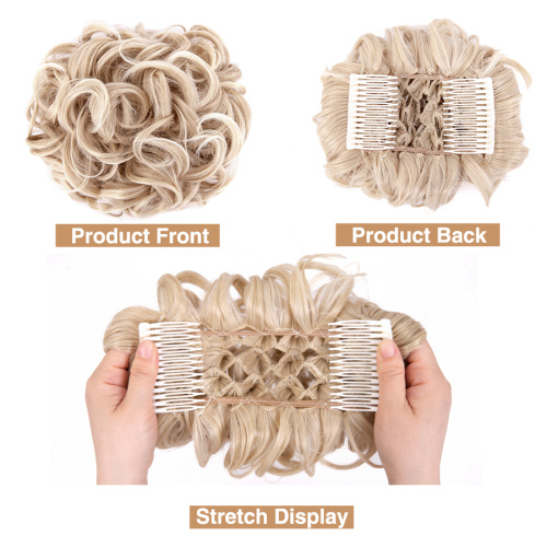 Large Messy Curly Dish Hair Bun Clip Extension Supplier, Supply Various Large Messy Curly Dish Hair Bun Clip Extension of High Quality