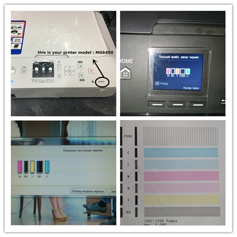 PGI 280 CLI 281 XXL refillable ink cartridge permanent chip For canon TS702/TR7520/TR8520/TS6120/TS6220/TS9520/ TS9521C printer