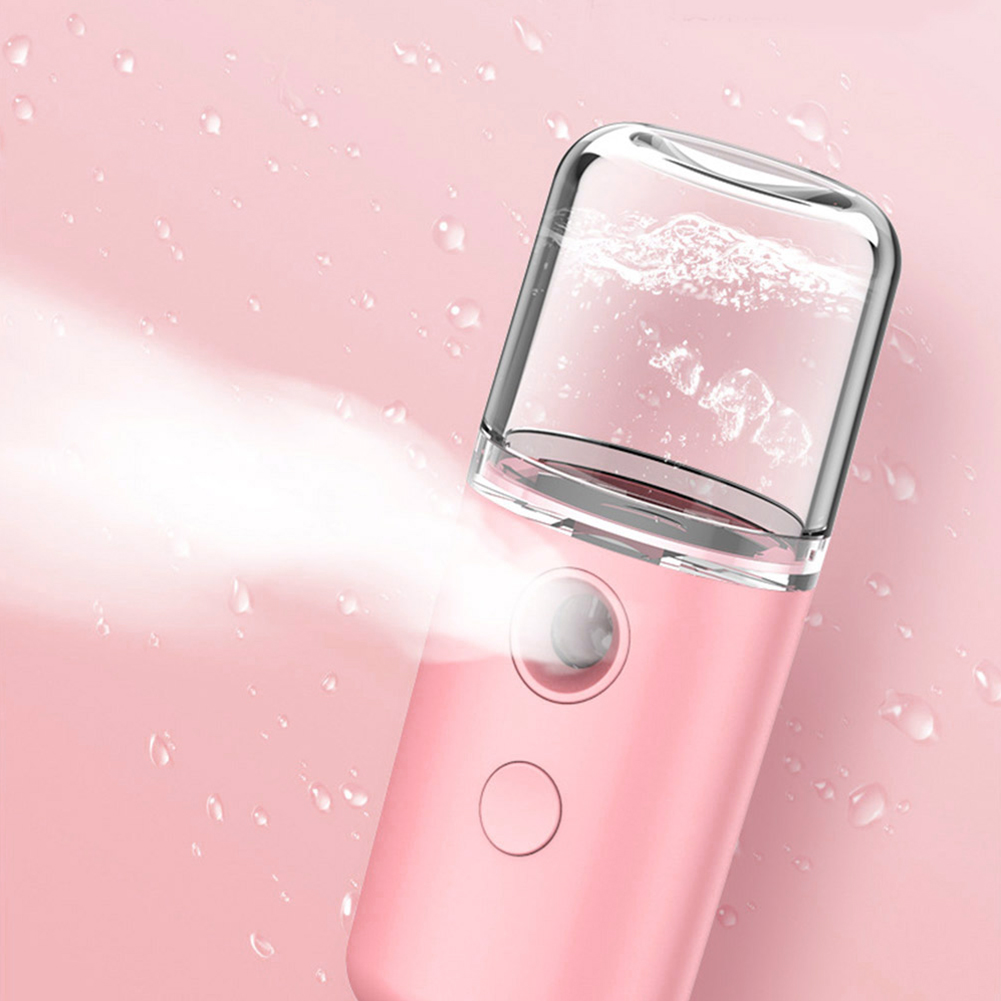 30ml Mini Nano Facial Sprayer USB Nebulizer Face Steamer Humidifier Beauty Skin Care Tools Home Liquid Air Fresheners Dropship