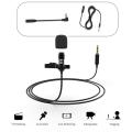 FIFINE Lavalier Lapel Microphone for Cell Phone DSLR Camera,External Mic for /YouTube/ Vlogging Video /Interview/ Podcast -C2