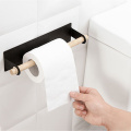 1PC Kitchen Paper Towel Holder Self-adhesive Accessories Under Cabinet Roll Rack Tissue Hanger Storage Rack for Bathroom Toilet