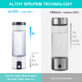 ALTHY H2-mini Hydrogen Water Generator Bottle Rich SPE PEM Maker lonizer Electrolysis Cup Portable USB Rechargeable Anti-Aging