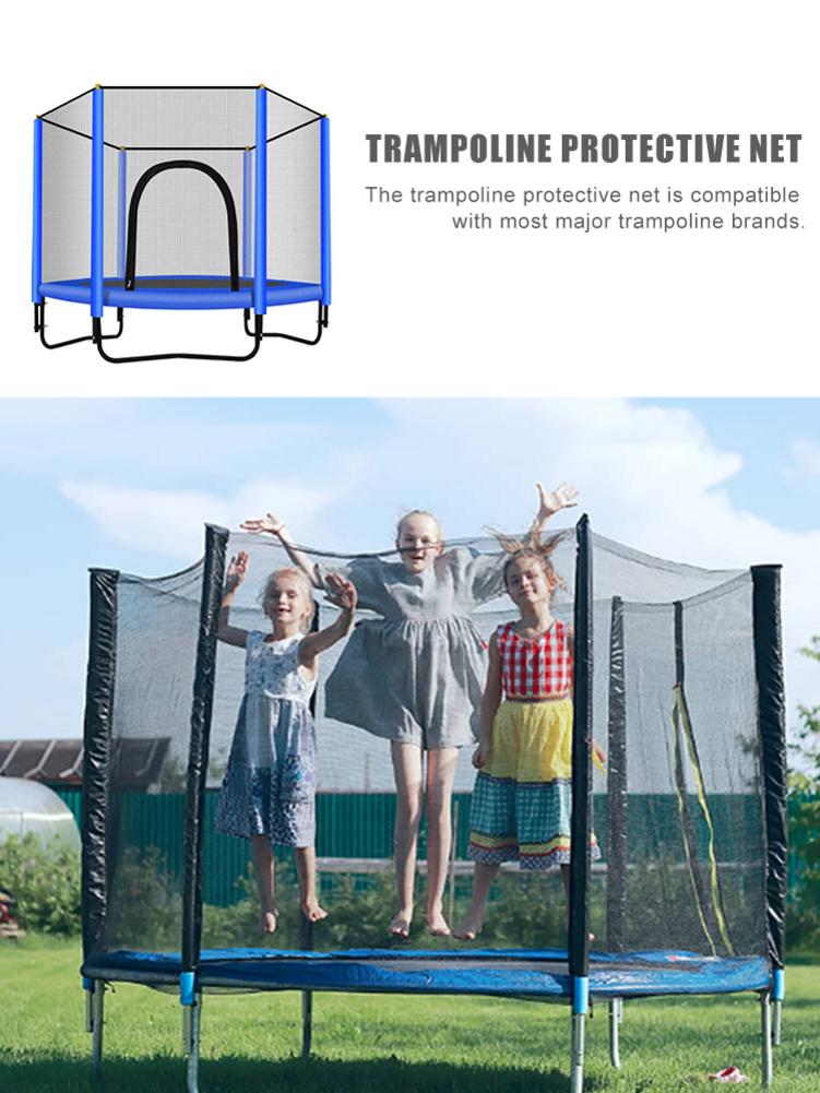 Outdoor 6 feet Trampoline Protective Net Anti-fall High Quality Jumping Pad Safety Net Protection Guard Without Trampoline