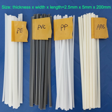 40pcs Non-toxic Plastic Welding Rods ABS/PP/PVC/PE For Plastic Welder Gun/hot Air Gun 1pc=200mm