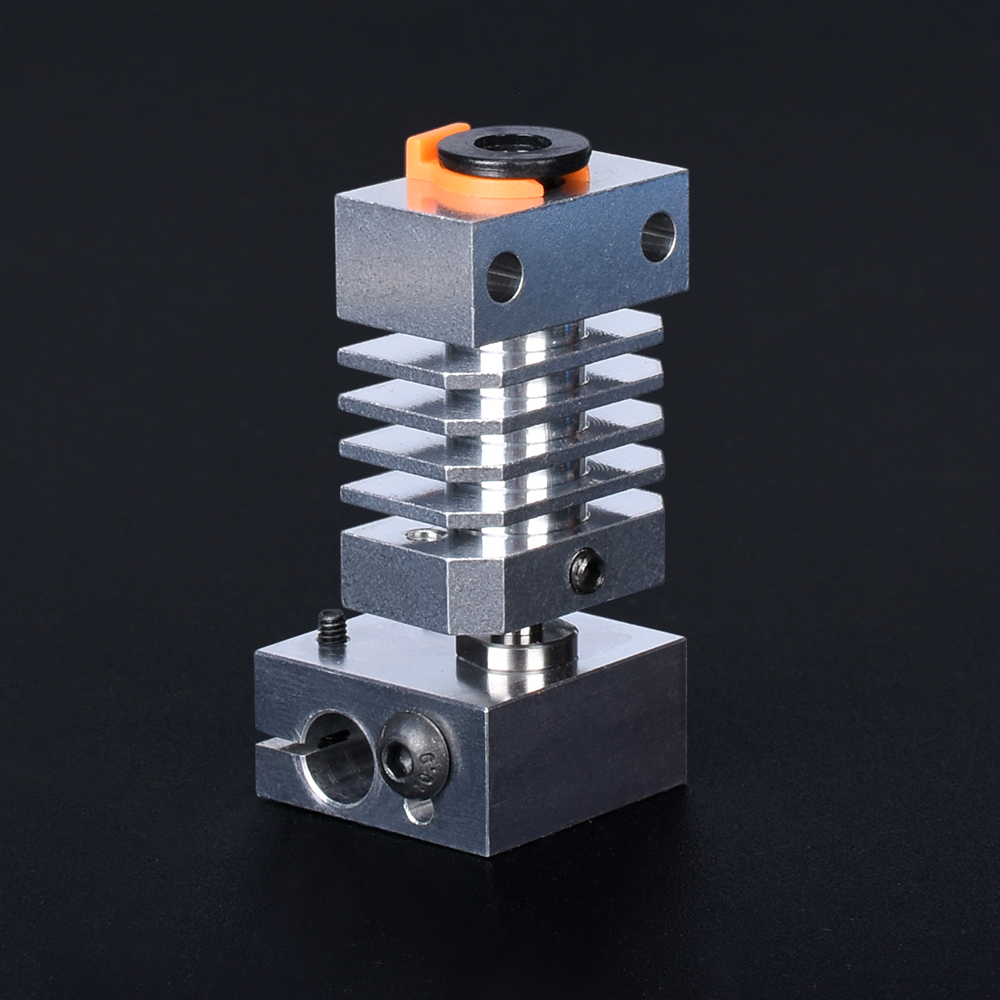 CR10 Heatsink Upgrade Kit All Metal Hotend For CR10 Ender3 Titanium Heat Breaker Micro Swiss Radiator Pipe 3D Printer Extruder