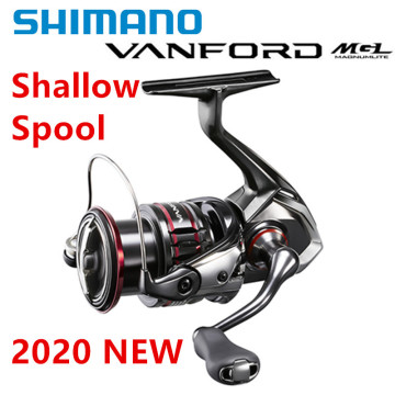 2020 NEW SHIMANO VANFORD MGL Shallow Spool 2000S 2500S 3000SDH Rotor CI4+ Body LONG STROKE Spool Silent Drive SPINNING REEL