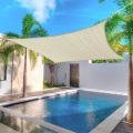 White outdoor Triangle Sunshade Waterproof Sun Shelter awnings Protection Outdoor Canopy Garden Patio Pool Shade Sail Awning