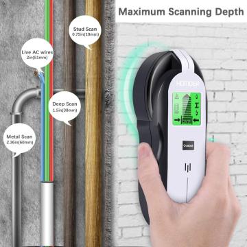 Wall Scanner 4 in 1 Electric Wall Detector Finders With Digital LCD Display for Wood AC Wire Metal Studs Detection