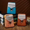 Kalimba 17 Keys Thumb Piano High Quality Wood Mahogany Mbira Body Musical Instruments Kalimba Piano Creative Music Box