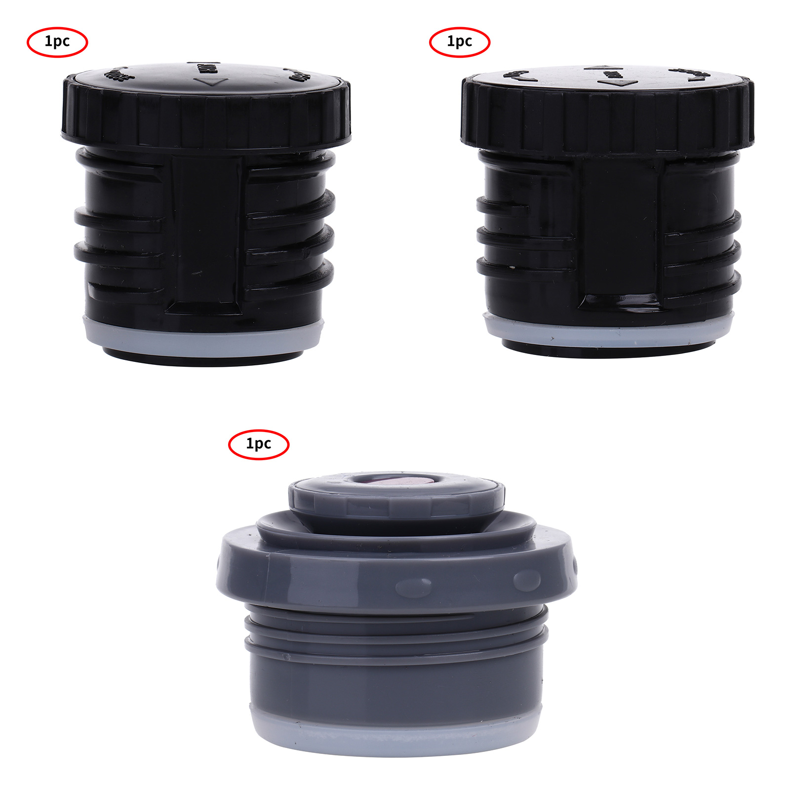 Plastic Thermoses Lid Vacuum Flsak Cover Thermocup 4/4.8/7cm Outdoor Travel Cup Mug Outlet Bullet Flask Cover Accessories