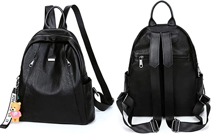 Women's Fashion Soft Leather Backpack