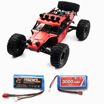 Feiyue FY03H with Two Battery 1500 and 3000mAh 1/12 2.4G 4WD Brushless RC Car Metal Body Shell Truck RTR Toy
