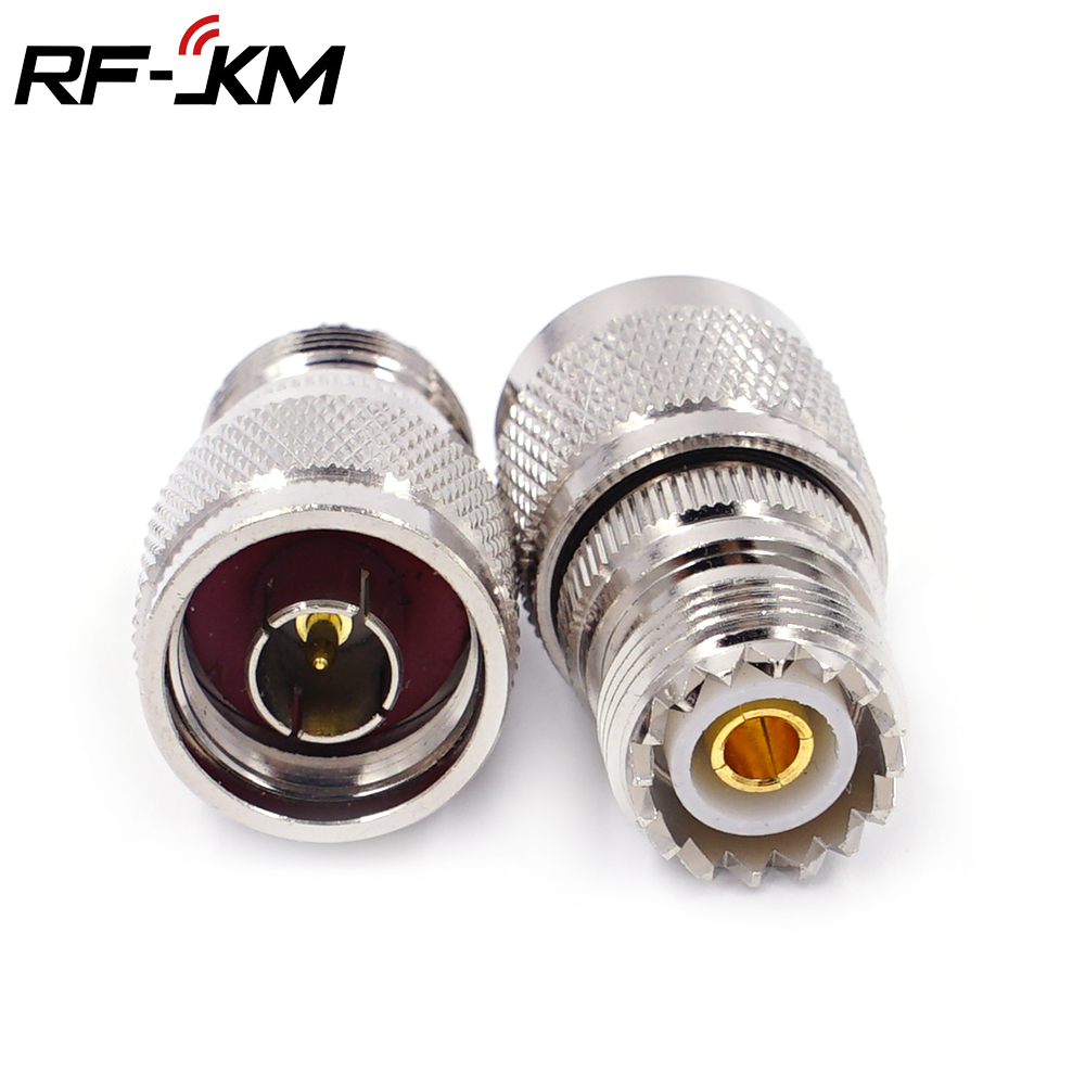 N Type Male to UHF SO239 PL-259 Female RF Coaxial Adapter Connector