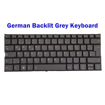 German Backlit keyboard for Lenovo Yoga C640-13IML(81UE/81XL) C740-14IML(81TC)