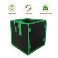 Non-Woven Felt 3/5/7/10 Gallon Fabric Grow Bags Square Planting Bag Breathable Root Pouch Container Plant with Handles Garden