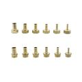 Brass 12mm 14mm 8mm 10mm 19mm 16mm Hose Barb Tail Fitting 3/4" BSP Female Male Thread Connector Joint Brass Pipe Coupler Adapter