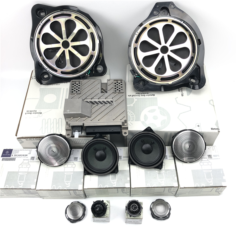 8inch subwoofer speaker For Benz W205 GLC X253 W213 C GLC E C260 E300 series high quality high power bass horn audio loudspeaker