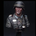 1/10 World War II soldiers, Military subject matter, Resin Figure Bust GK, Uncoated No colour