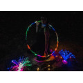 sport fitness hoop equipment Sport Hoop loose weight materiel yoga Circle 90CM 7Color aro LED Flashing Sport body building Ring