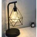 Vintage Night Table Lamp Bedroom Bedside Lampe Deco Lamps for Living Room Nightstand Lamp Retro Iron Art Lamparas Para Recamara