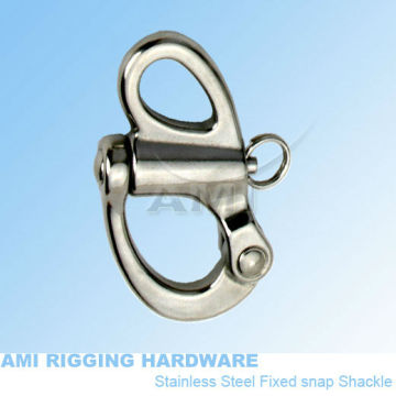 52mm Snap Shackle Fixed Eye Stainless Steel 316 Marine Boat Rigging Hardware