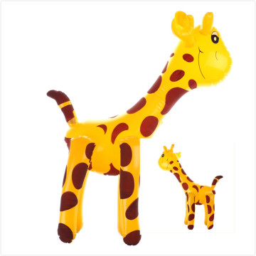 45*18cm Deer Shaped Balloons Infaltable Cartoon Animals PVC Giraffe Design Inflatable Toys Children RANDOM COLOR