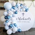 141pcs Macaron Balloon Garland Birthday Party Decor Kids Baby Shower Ballon Arch Wedding Party Globos Oh Baby Wood Wall Sticker