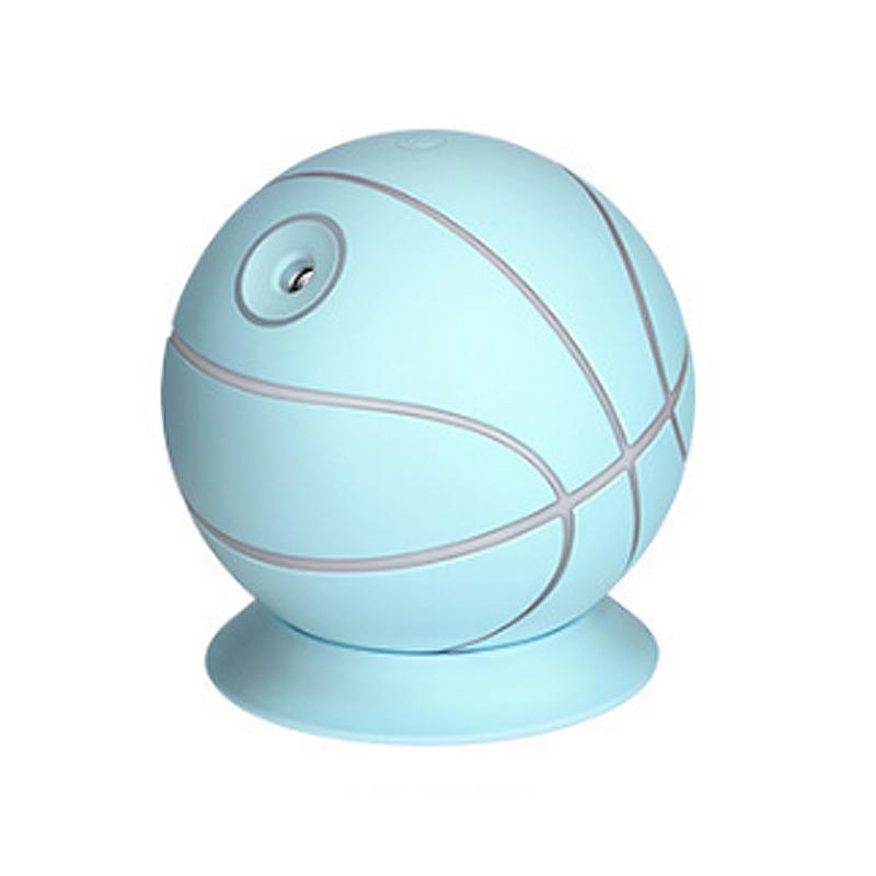 1pc 360 Degree Basketball Humidifier Night Light Usb Beauty Steam Face Instrument Water Meter Car Office Humidification