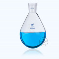 1PC Lab High borosilicate glass 50ml-2000ml #19 #24 #29 standard frosted mouth Thicken oval-shape bottom Glass Flask