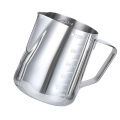 350 600 900ml Stainless Steel Frothing Pitcher Pull Flower Cup Coffee Milk Mugs Milk Frother with Scale Latte Art Kitchen Acces