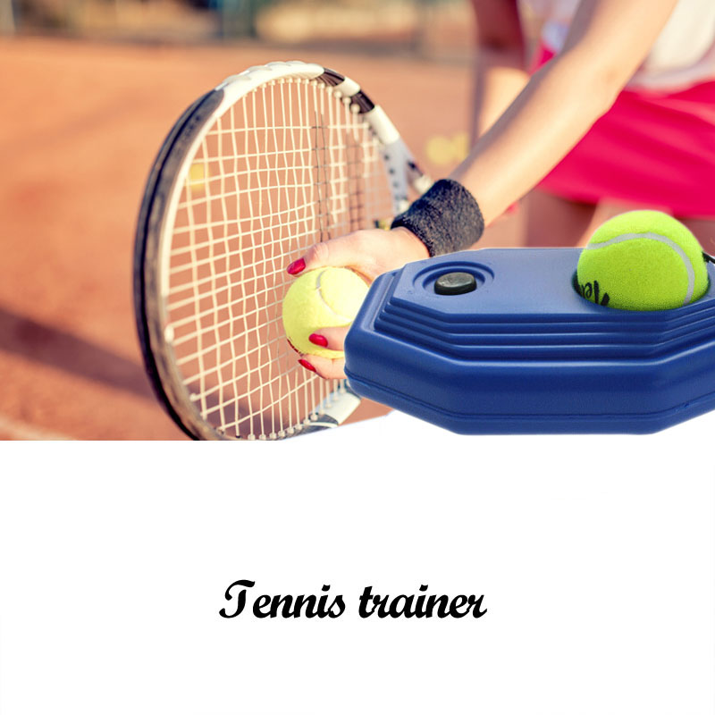 Tennis Ball Machine Trainer Exercise Tenis Ball Self-study Rebound Balls Sparring Device Tennis Swing Trainer Single Sports Tool