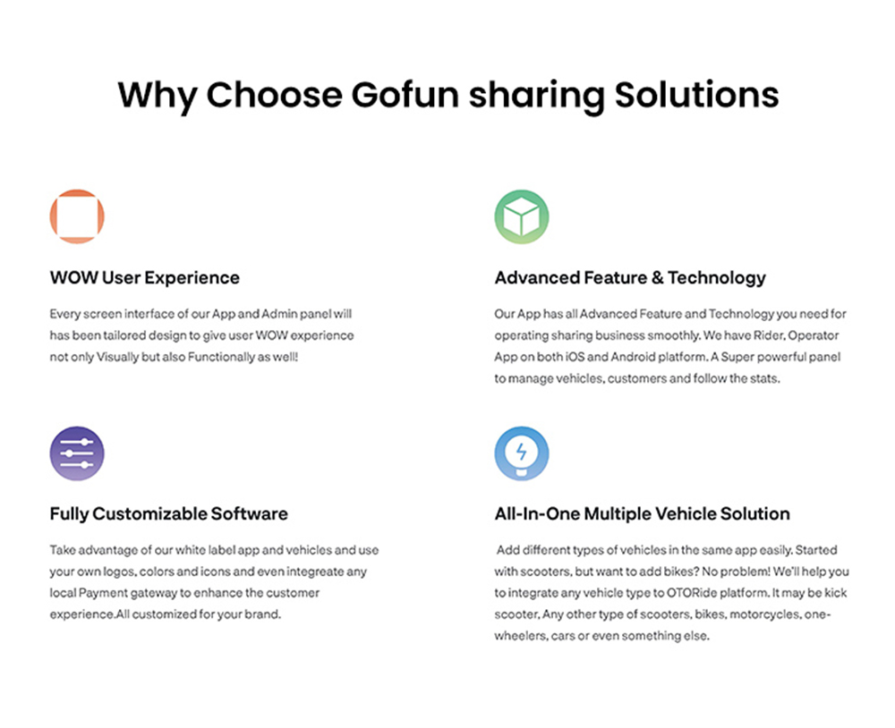 Gofunow Sharing Electric Scooters VS10 Pro (15)