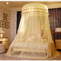 Double Lace Hung Done Mosquito Net Round Bed Canopy Netting For Adults Girls Room Decor Bed Tent Mesh Curtain Bulk moustiquaire